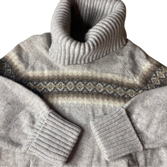 GAP Turtleneck Sweater Women’s XS Gray Lambs Wool Vintage - Picture 1 of 5